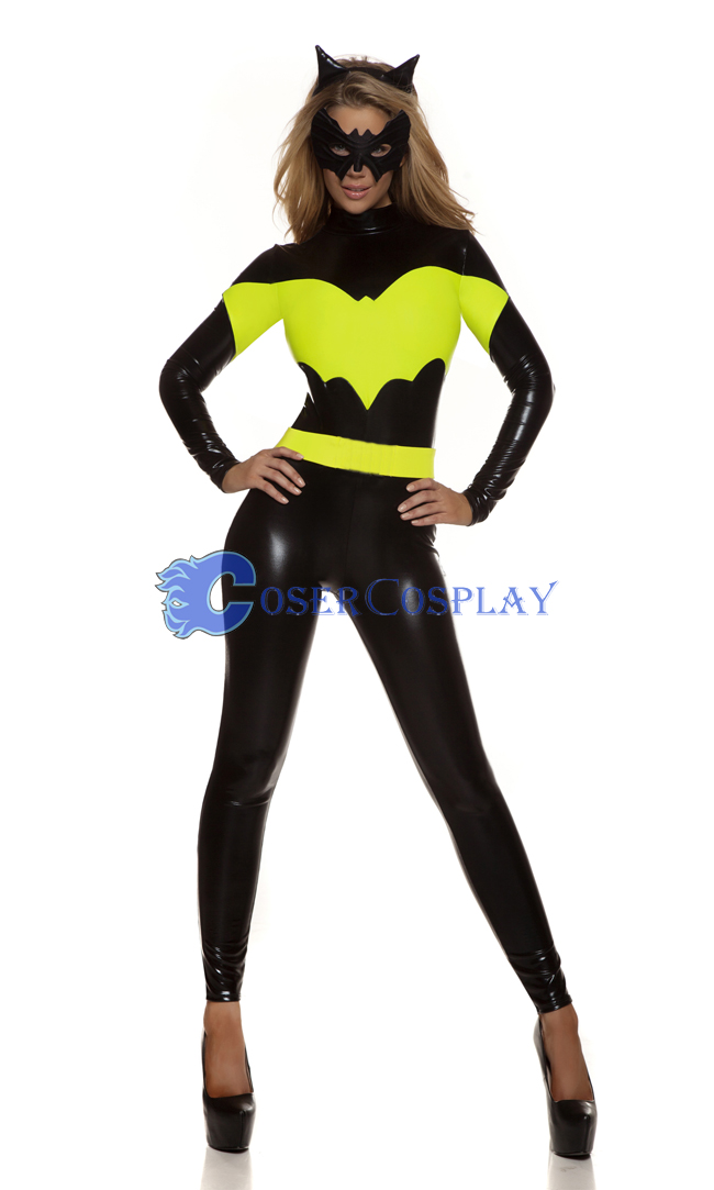 Black Batman Girl Catsuit